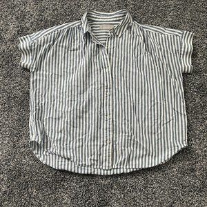 Everlane Button Down Striped Shirt